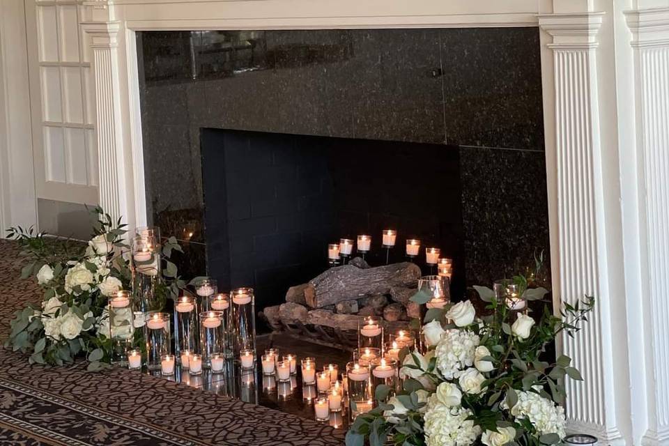Mantle by Candlelight