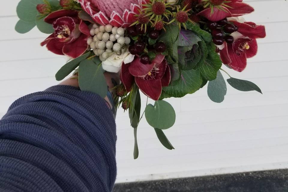 Burgundy Bliss Bouquet