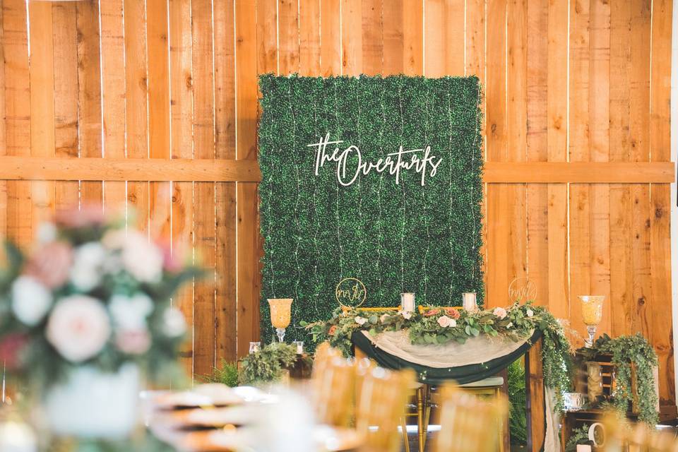 Wedding Design and Décor