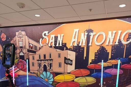 San Antonio backdrop