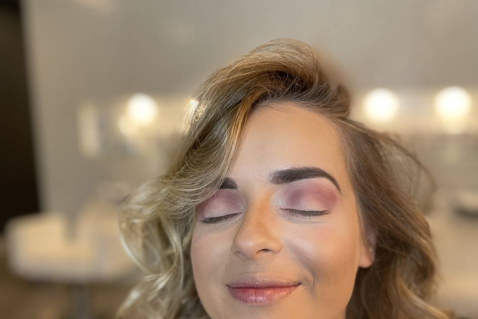 Soft Bridal makeup
