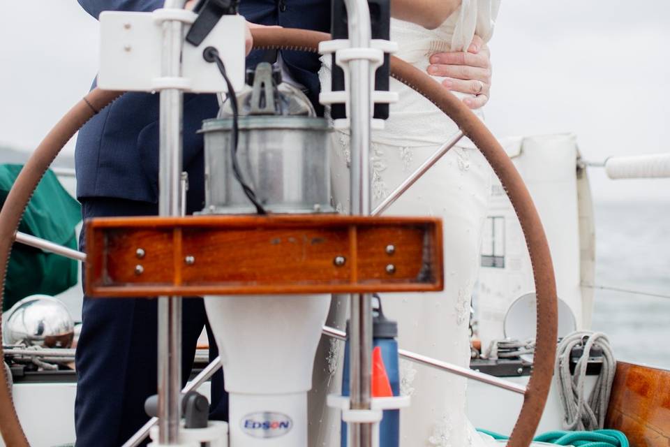 Newlyweds on the Sea