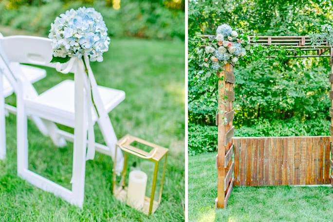 Arbor & Aisle Decor