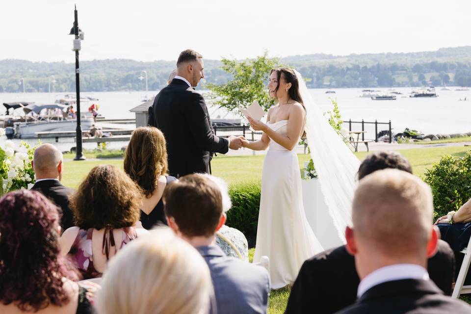 Vow in ceremony