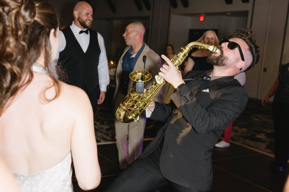 Live Sax player