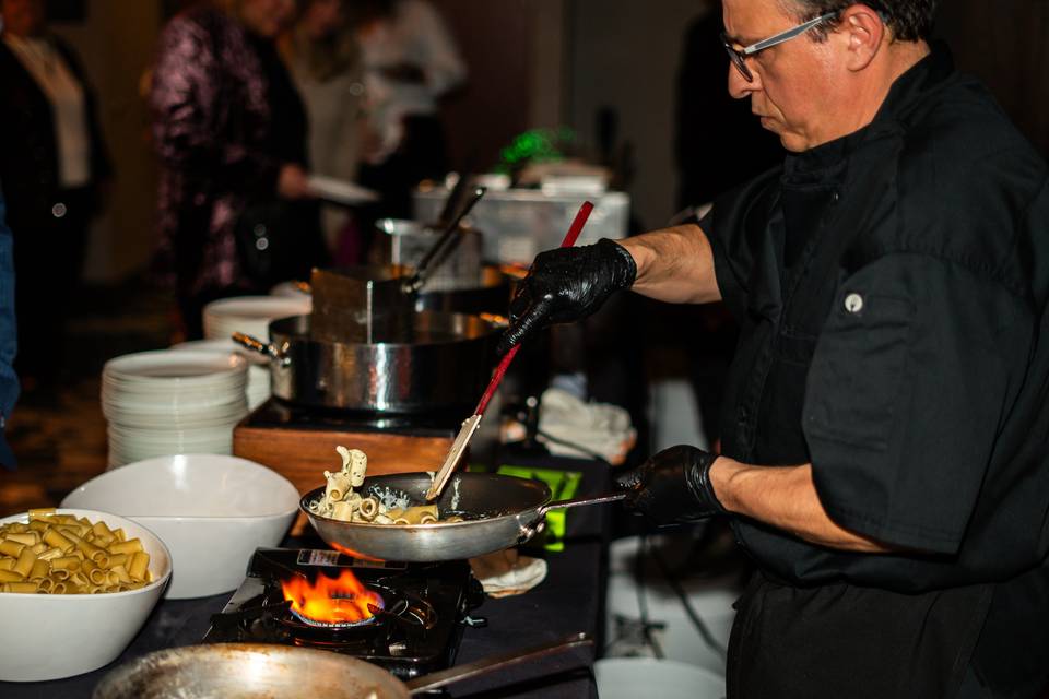 Pasta station