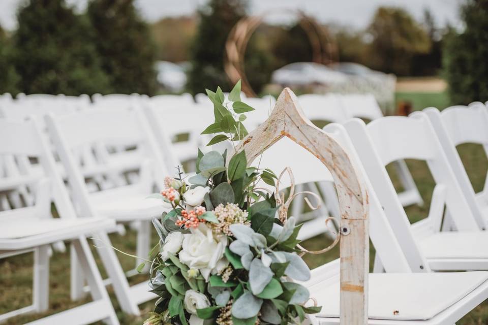 Church Window Aisle Markers