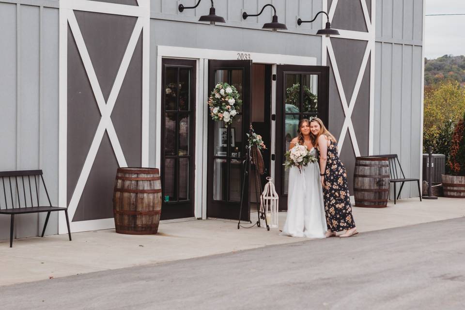 Bride & Friend