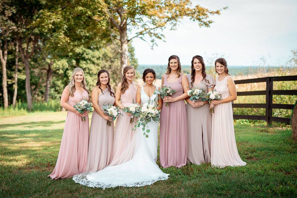 Beautiful Bridal Party