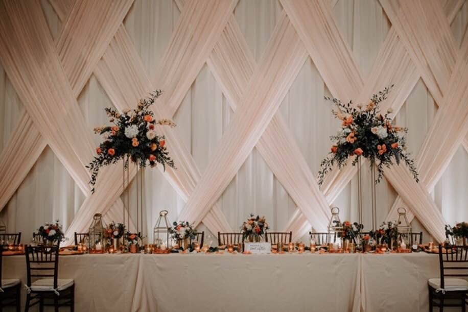 Stunning head table