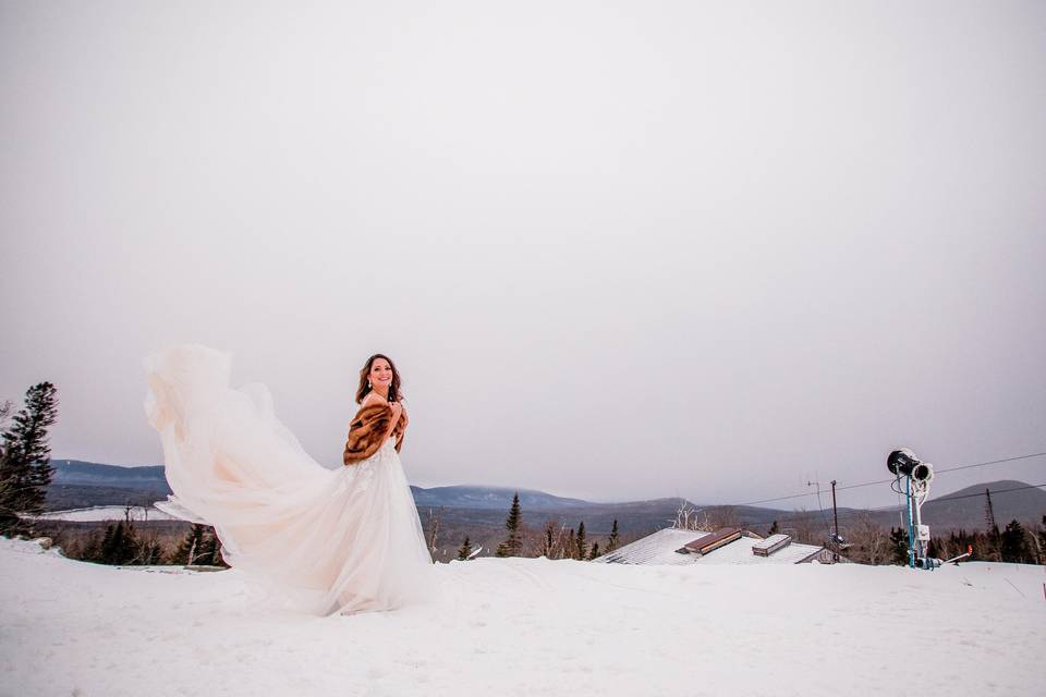 Winter bride