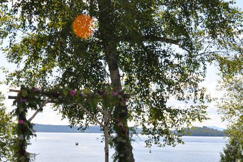 Lakeside ceremony