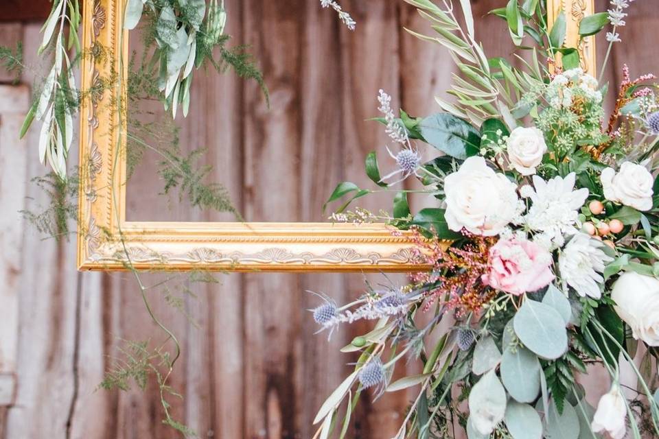 Framed Basket Arrangements