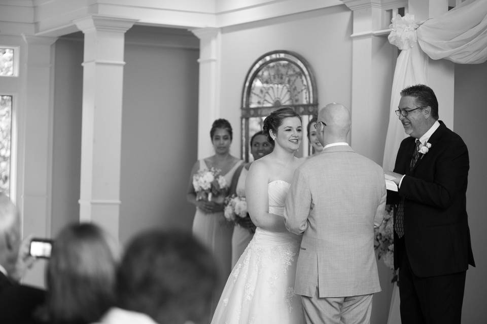 Indoor ceremony