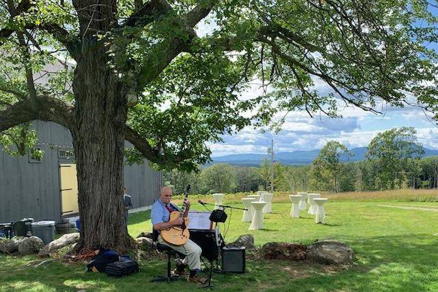 Outdoor wedding