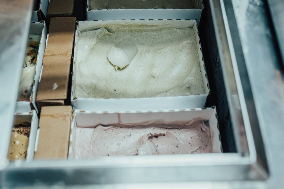 Handmade ice cream