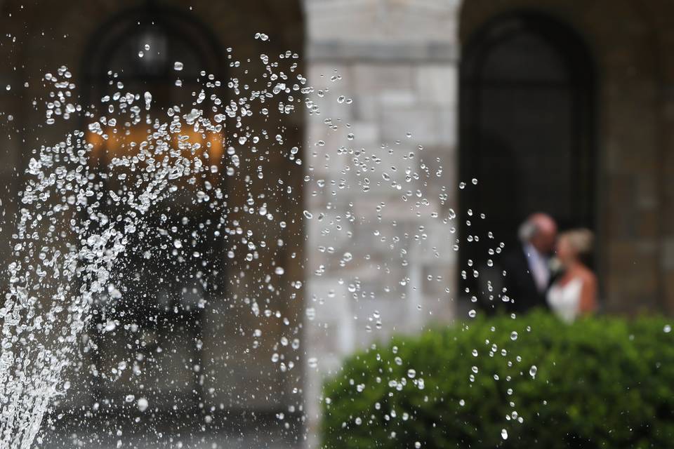 Fountain portrait