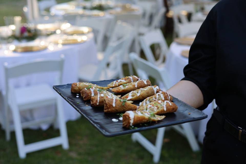 Egg Rolls as passed apps