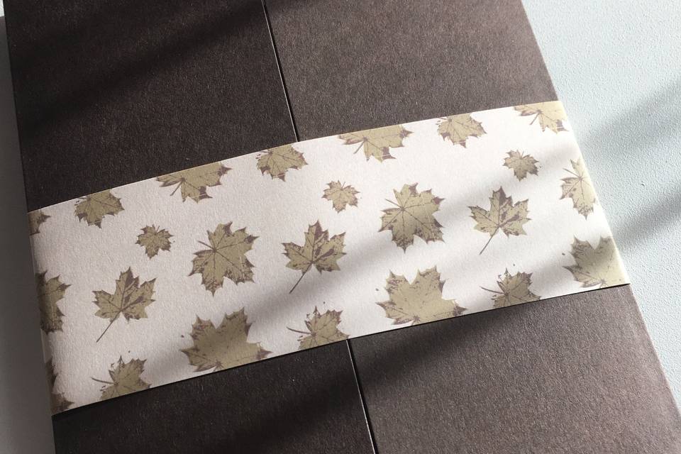 Custom printed bellyband