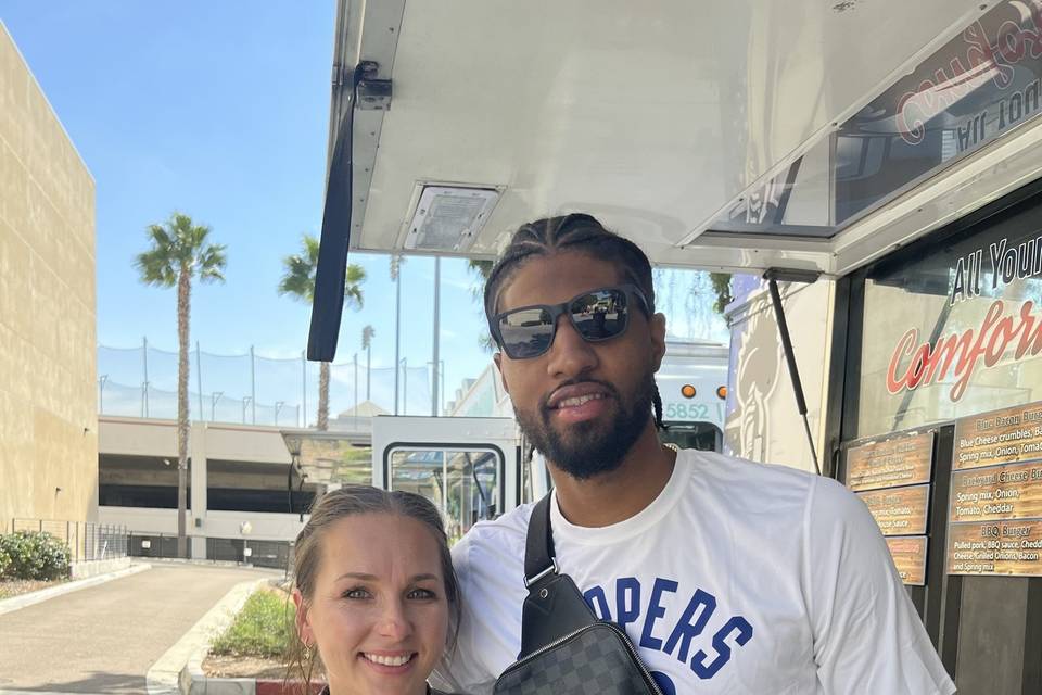Catering for LA Clippers