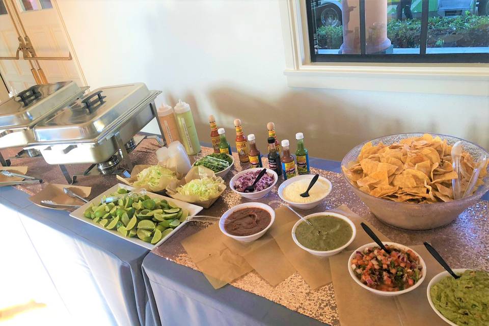 Taco station - built your own