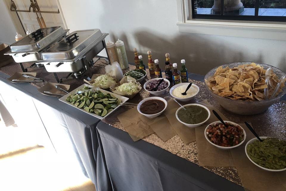 Taco station - built your own