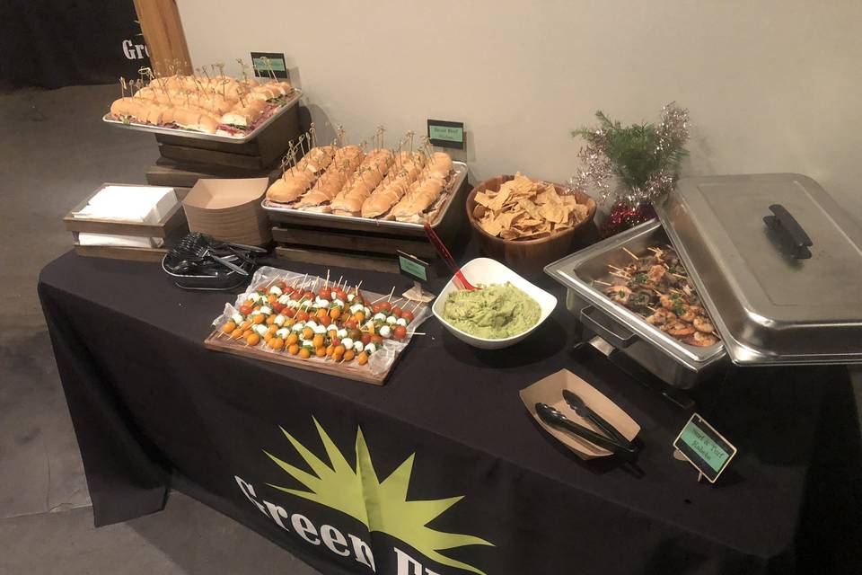 Appetizer station