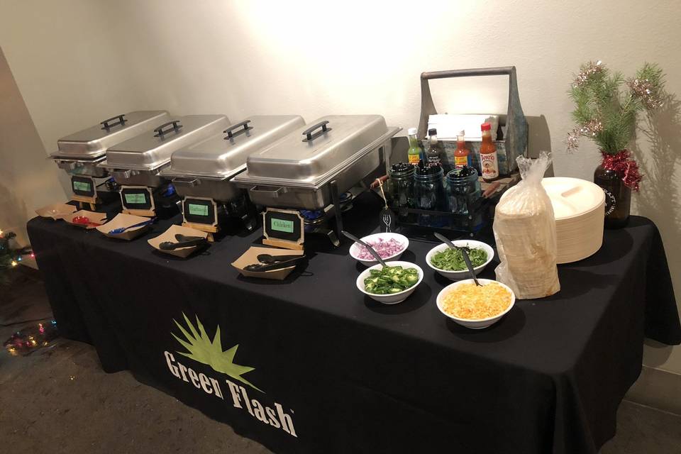 Taco station
