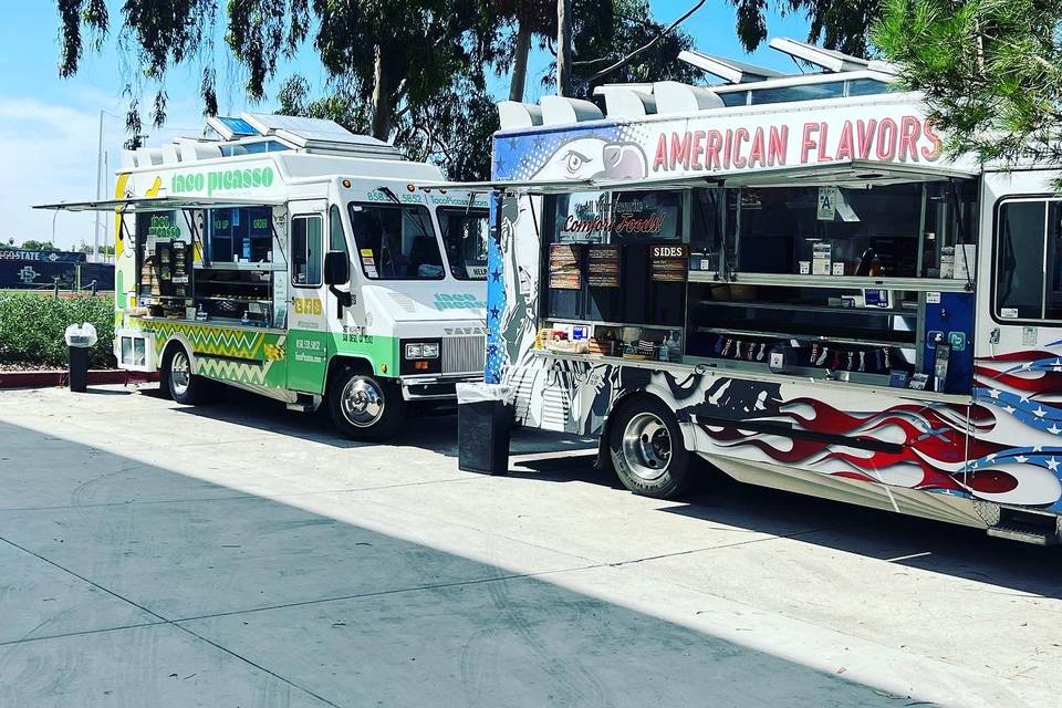Both trucks
