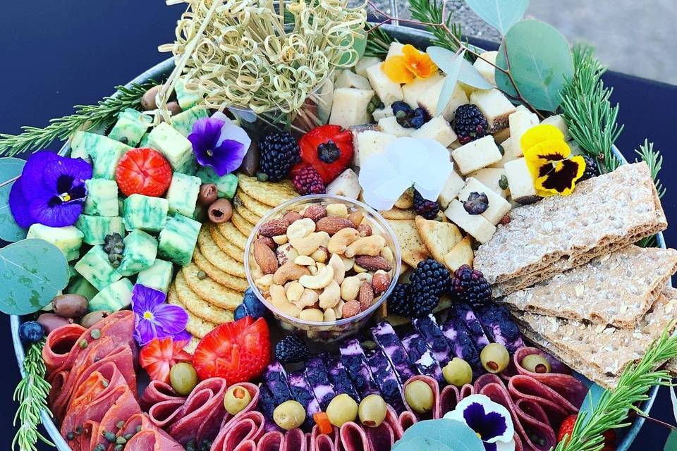 Meat and cheese board