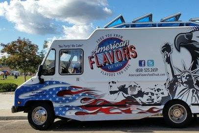 American flavors Food truck