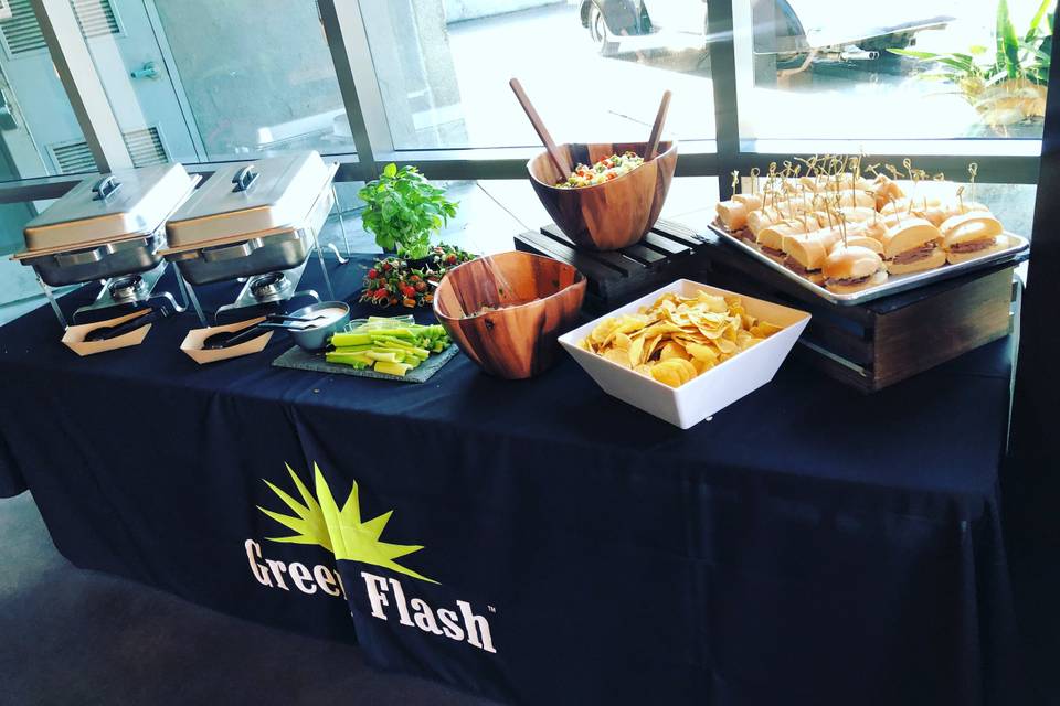 Appetizer station