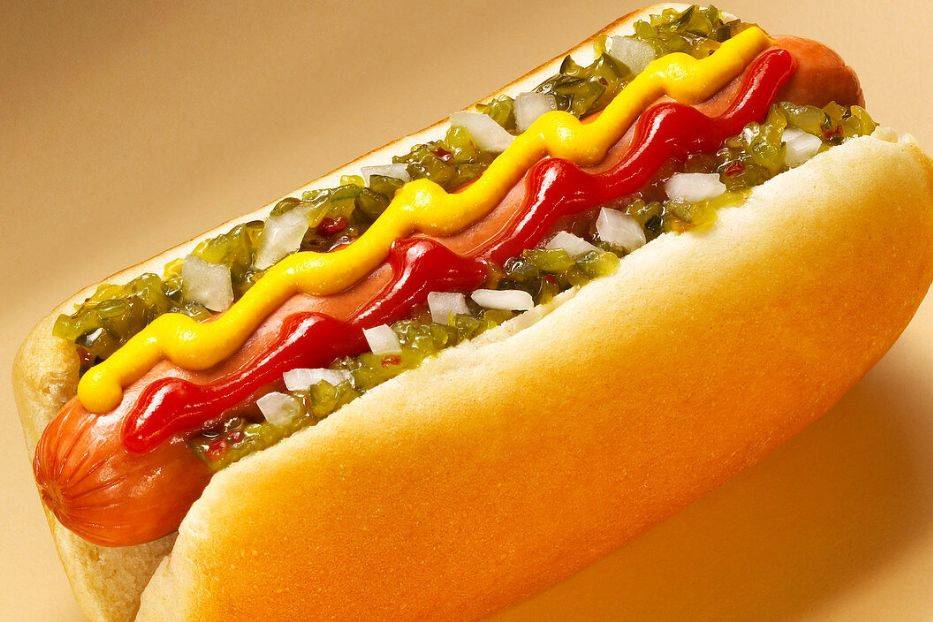 All beef hot dogs
