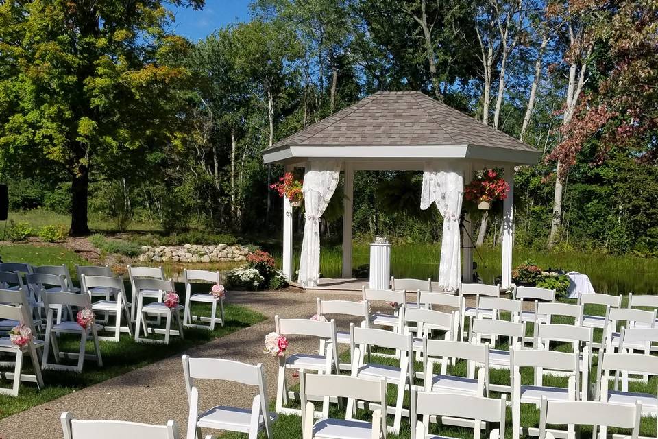 Outdoor wedding