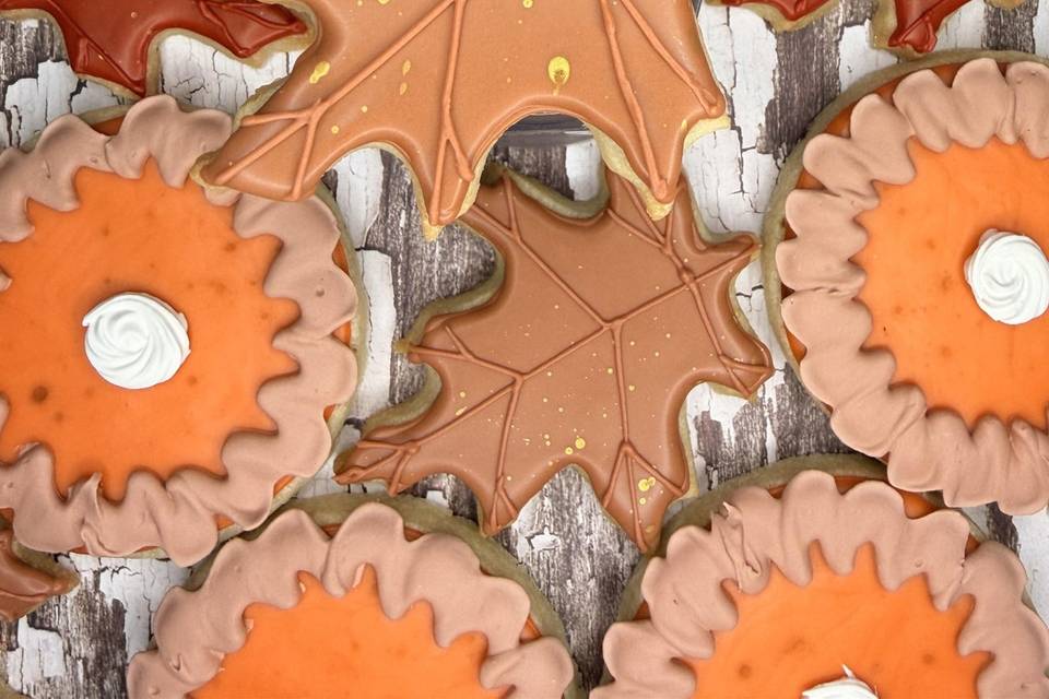 Fall cookies