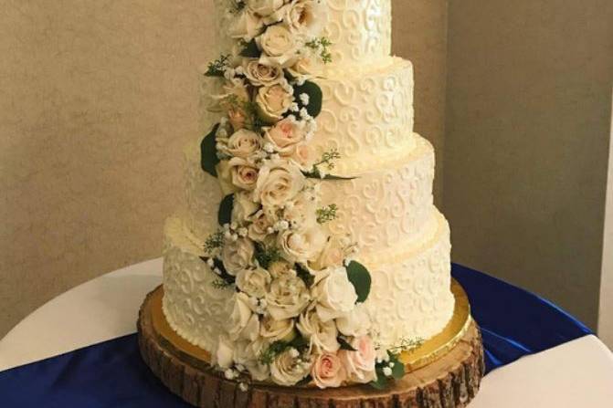 95 Gorgeous And Delicious Two Tier Wedding Cakes - Weddingomania