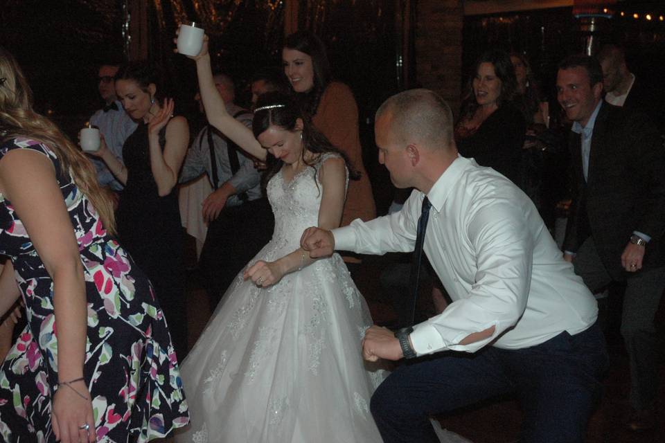 Dancing with the bride