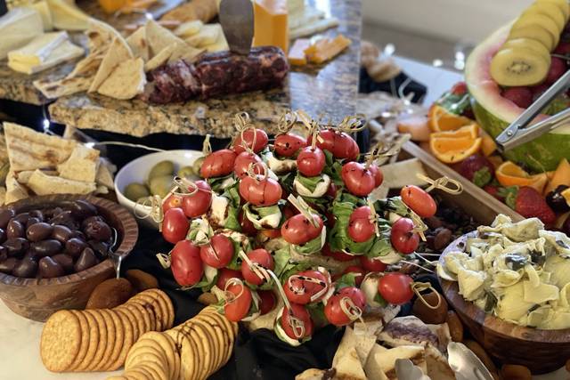 Charcuterie w/ Caprese Skewers