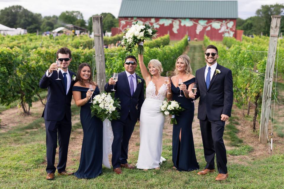 Wedding in The Vineyard