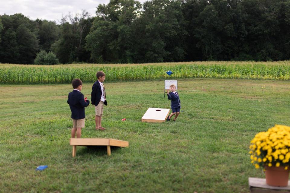 Yard Games Are a Hit!