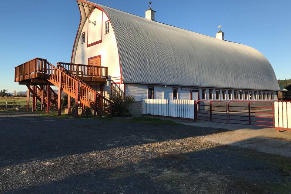 We've got your barn wedding