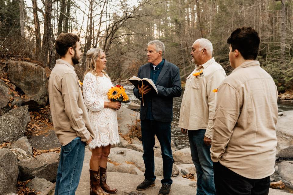 Appalachian Wedding Photograph