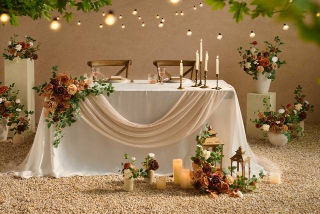 Golden Earth Romance Wedding