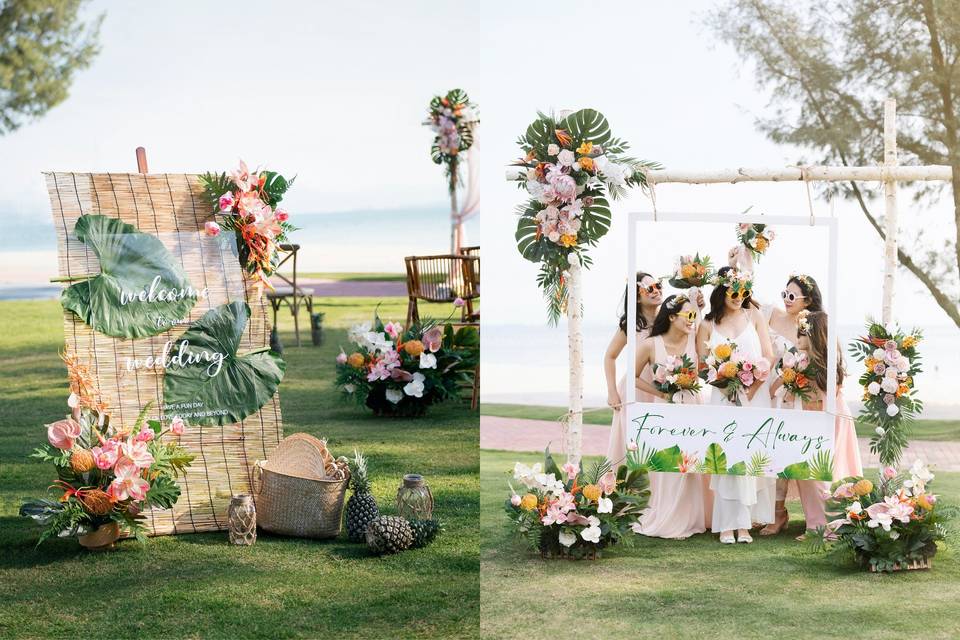 Tropical Sorbet Wedding