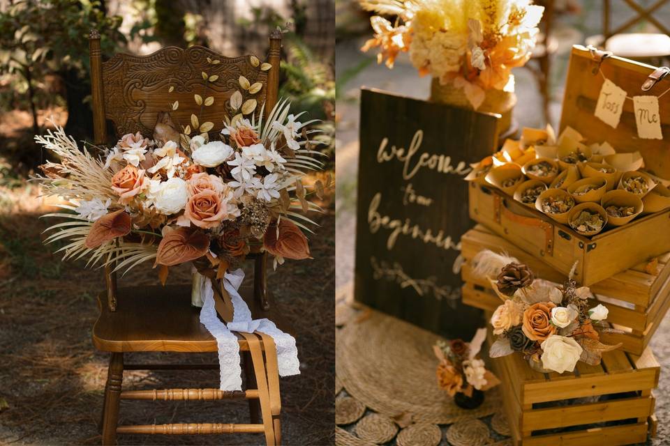 Rust & Sepia Wedding