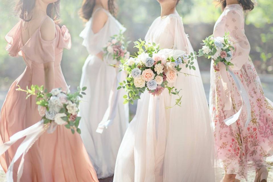 English Pastel Wedding