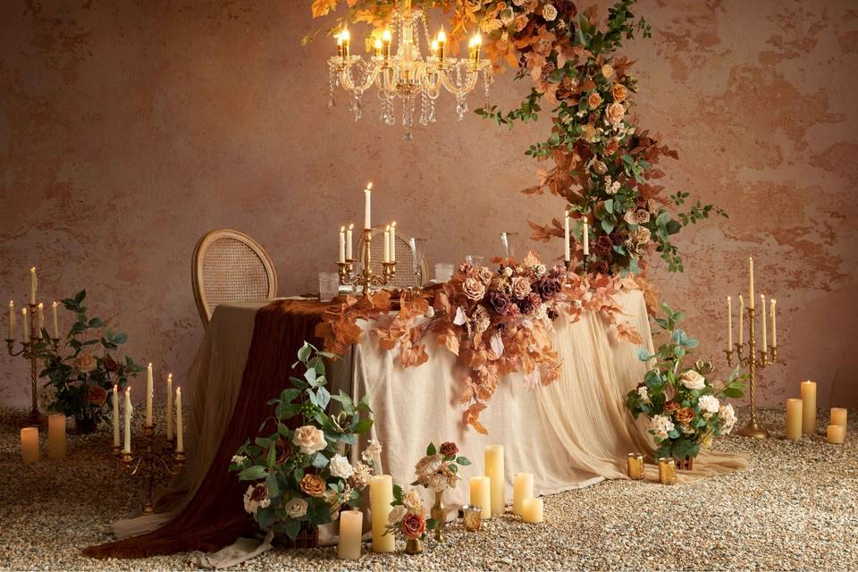 Walnut Brown & Beige Wedding