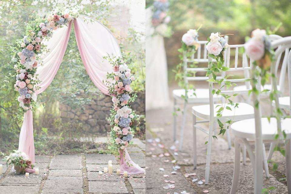 English Pastel Wedding