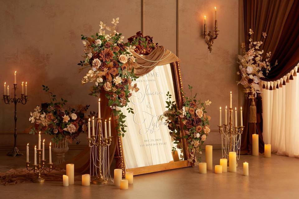 Opulent Brown & Beige Wedding