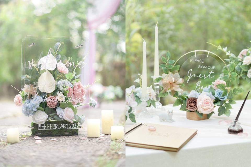 English Pastel Wedding